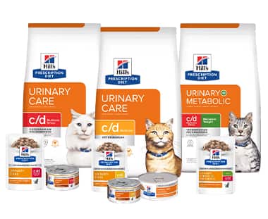Urinary care cat food