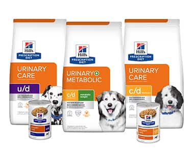 Urinary care dog food