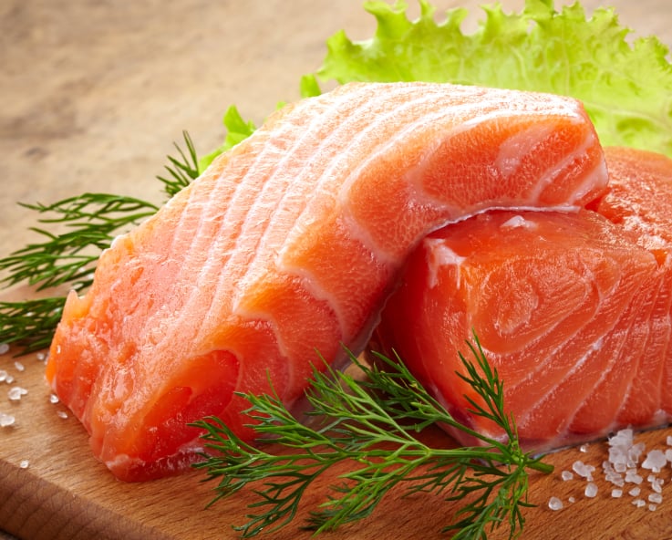 Salmon as an ingredient in HIll's Pet food 