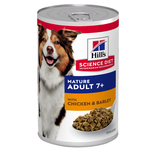 Mature Adult 7+ with Chicken & Barley Wet Dog Food Packshot