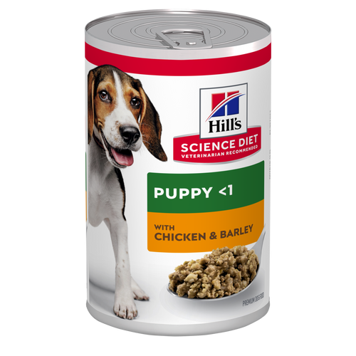 Puppy with Chicken & Barley Wet Food Packshot
