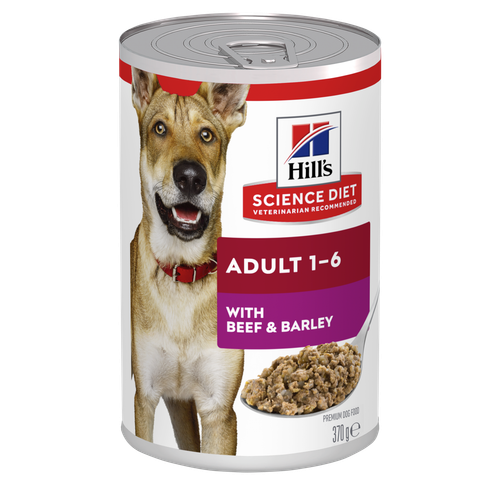 Adult with Beef & Barley Dog Food Packshot