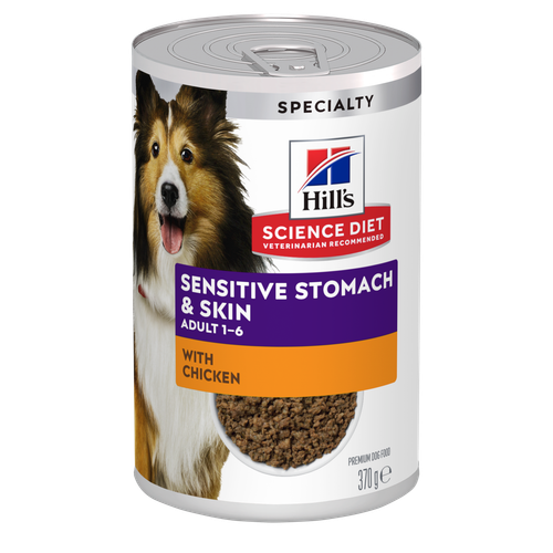 Sensitive Stomach & Skin Adult Wet Dog Food Packshot