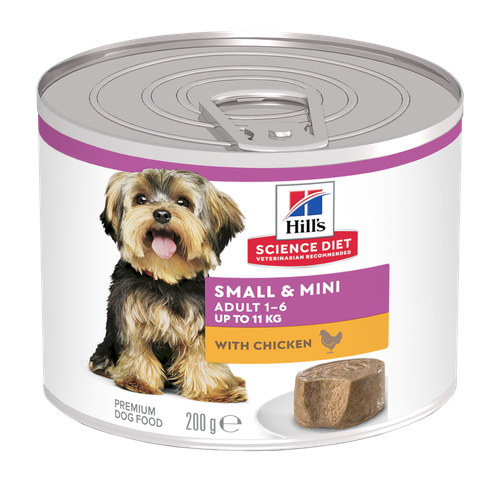 Adult Small & Mini Dog Mousse with Chicken Dog Food Packshot