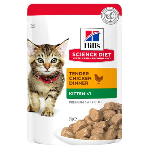 Kitten Tender Chicken Dinner Packshot